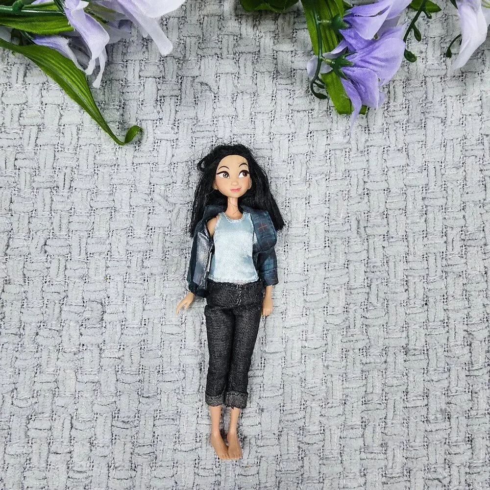 Disney Comfy Princesses Dolls Mulan & Ariel Ralph Breaks the Internet 6.5”